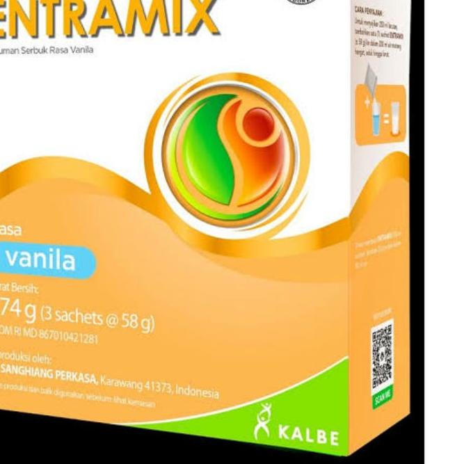 

Diskon✔️Entramix vanila coklat 174 gr - nutrisi lengkap dewasa|RA2