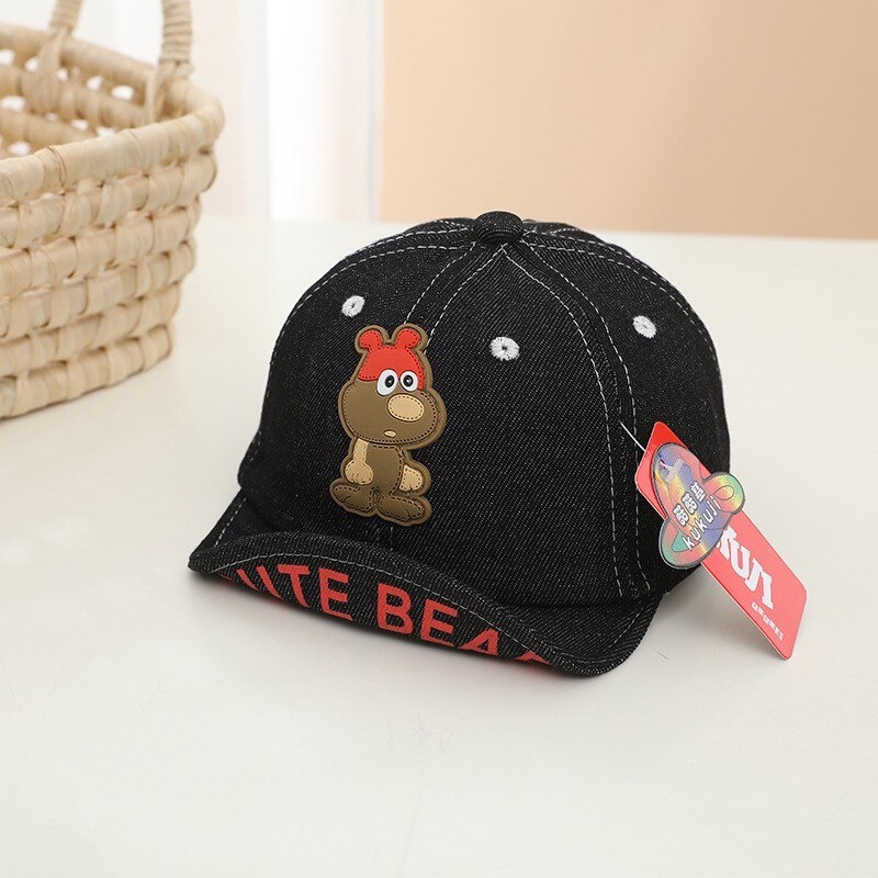 READY!!! topi keren anak unisex usia 1-3 tahun import premium ala korea motif BEARDENM / babylovanta