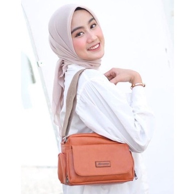 TAS SELEMPANG WANITA SHIMA Bag by Moonzaya Ori Original Brand Branded Terbaru SlingBag Keren