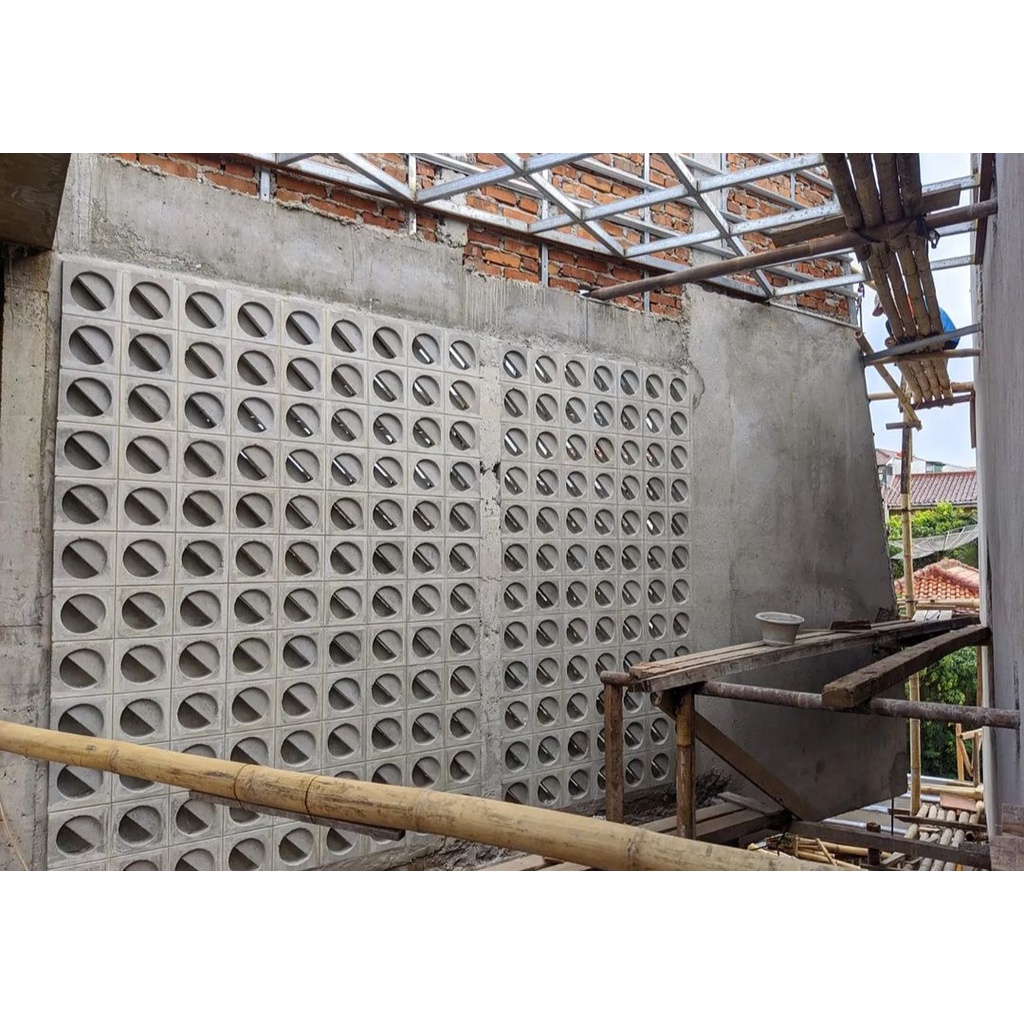 Jual Roster Beton Motif Seri Bulan Minimalis Estetik Tirta Roster