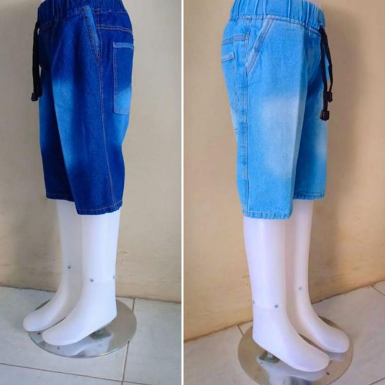 Big size celana jeans pendek pria ripped wisker distro size  jumbo 34-44 [BON.18Oc22ᵁ]