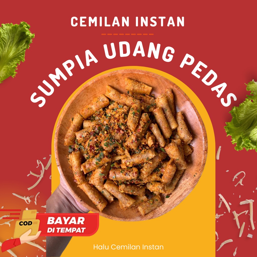 

SUMPIA UDANG PEDAS DAUN JERUK 50 GR