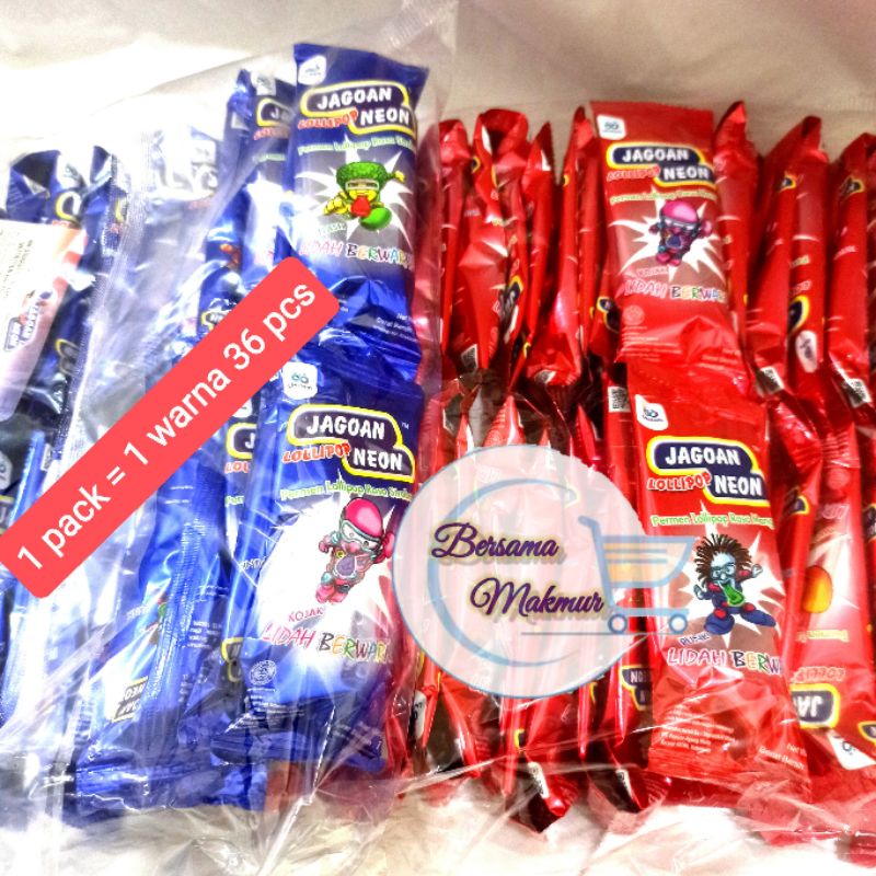 

Jagoan Neon Lollipop (1 pack isi 36 pcs)