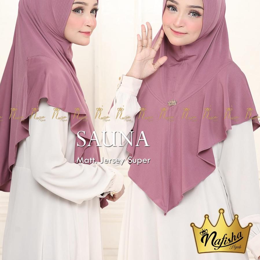 Trend  Jilbab Instan Pad Sauna By Nafisha . . . . .