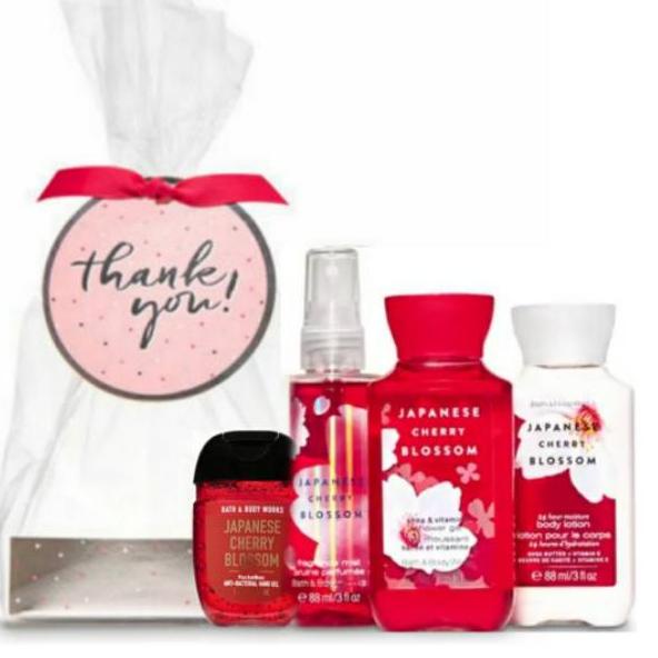 Baru Laris BATH &amp; BODY WORKS BBW IED HAMPERS LEBARAN BIRTHDAY GIFT SET TRAVELSIZE PAKET HEMAT