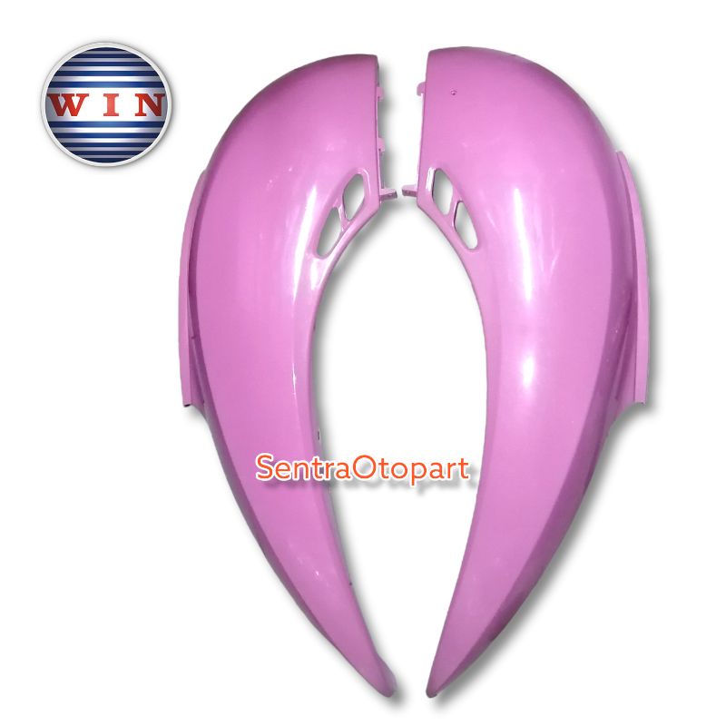 Cover body bodi scoopy karbu karburator pink win