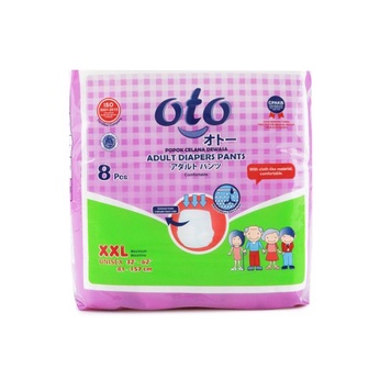 MURAH OTO Pants Adult Diapers / Popok Dewasa CELANA Size XXL isi 8