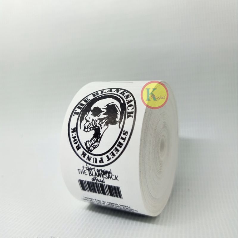 LABEL TAFFETA - Label Baju - Label Hijab - Label Size - Label Washing Care Custom