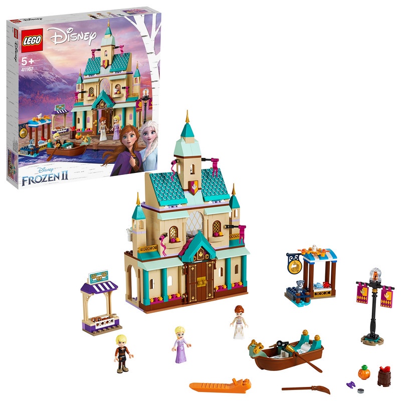 LEGO Disney Princess 41167 Arendelle Castle Village (521 Pieces) Mainan Kastil Arendelle (5 Tahun +)