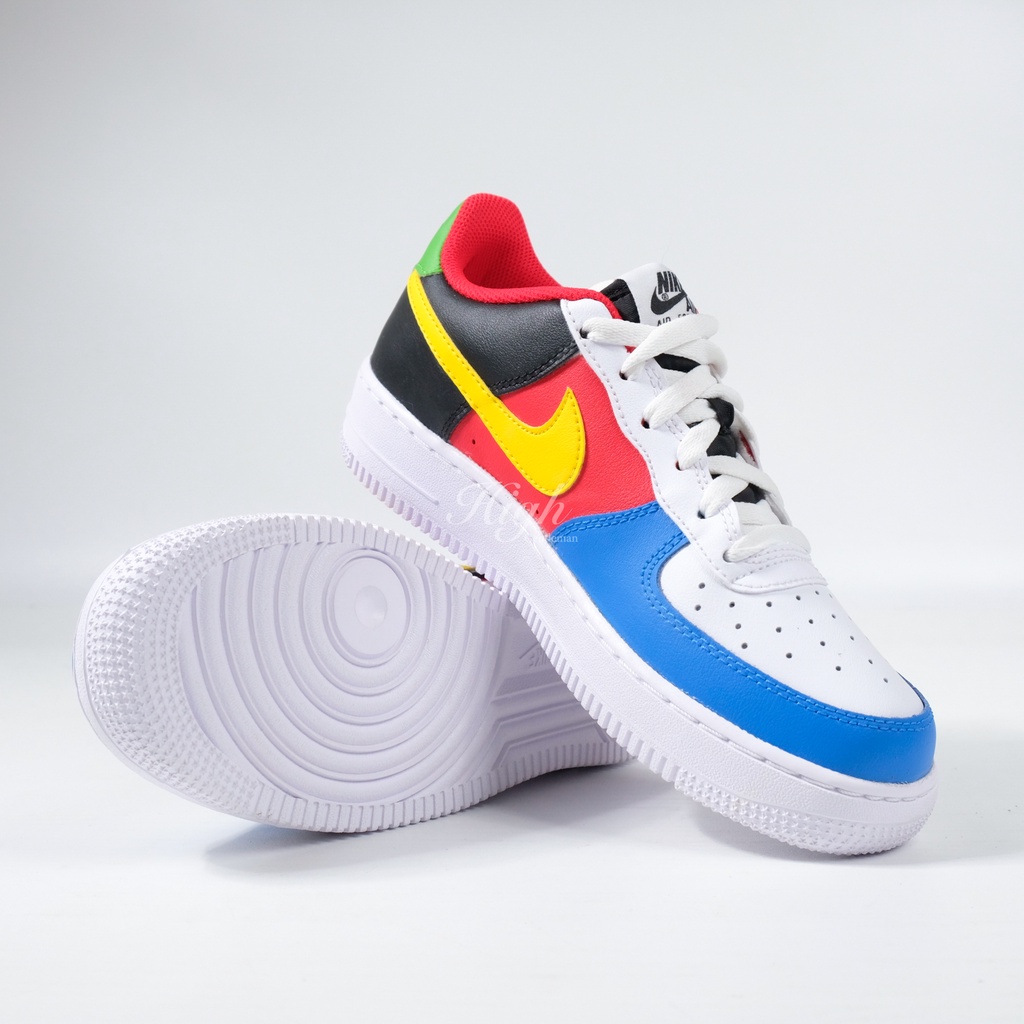 Nike Air Force 1 Low QS Uno (GS) DO6634-100 100% Authentic