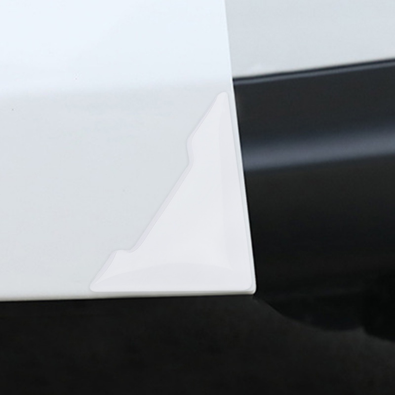 2pcs / Set Bumper Pelindung Sudut Pintu Mobil Bahan Silikon Anti Tabrakan