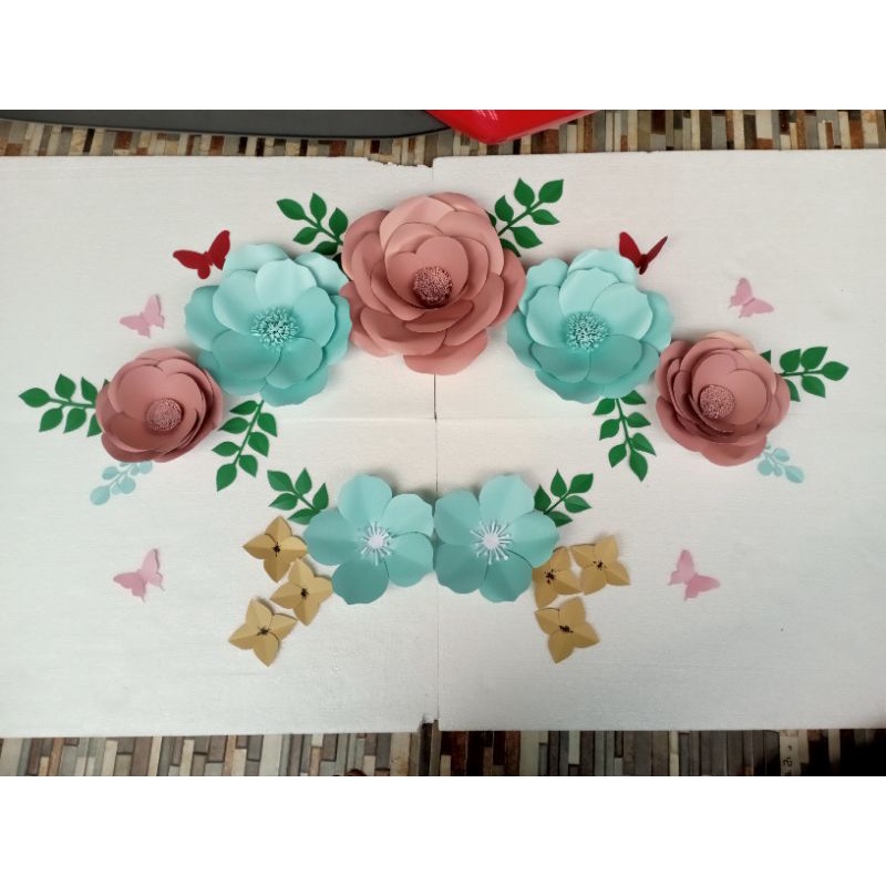 Paperflower dan dekorasi pernikahan, lamaran, dan ulang tahun simple murah