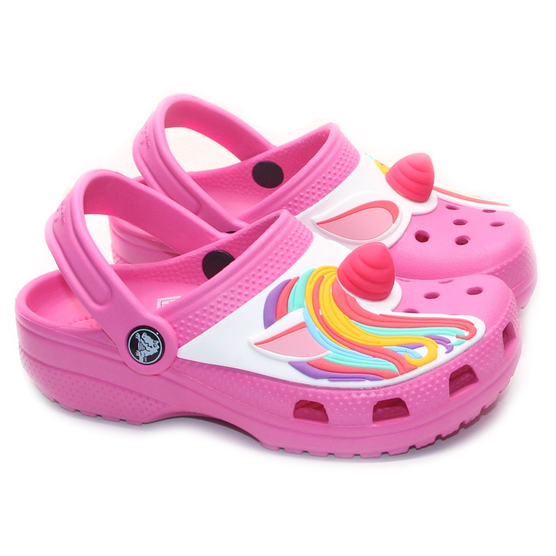 CROCS Sendal CROCS Unicorn CROCS Anak CROCS Anak Perempuan Sandal CROCS Unicorn Tanduk Clog