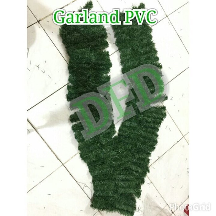 GARLAND NATAL MURAH / GARLAND NATAL HIJAU