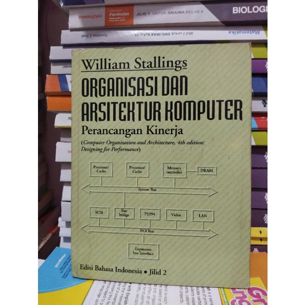 buku komputer/organisasi arsitektur komputer/perancangan kinerja by William Stalling