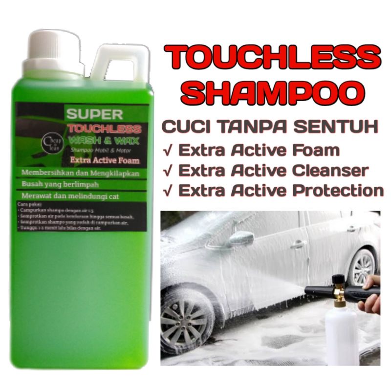 Shampoo Touchless Cuci Tanpa Sentuh Motor dan Mobil