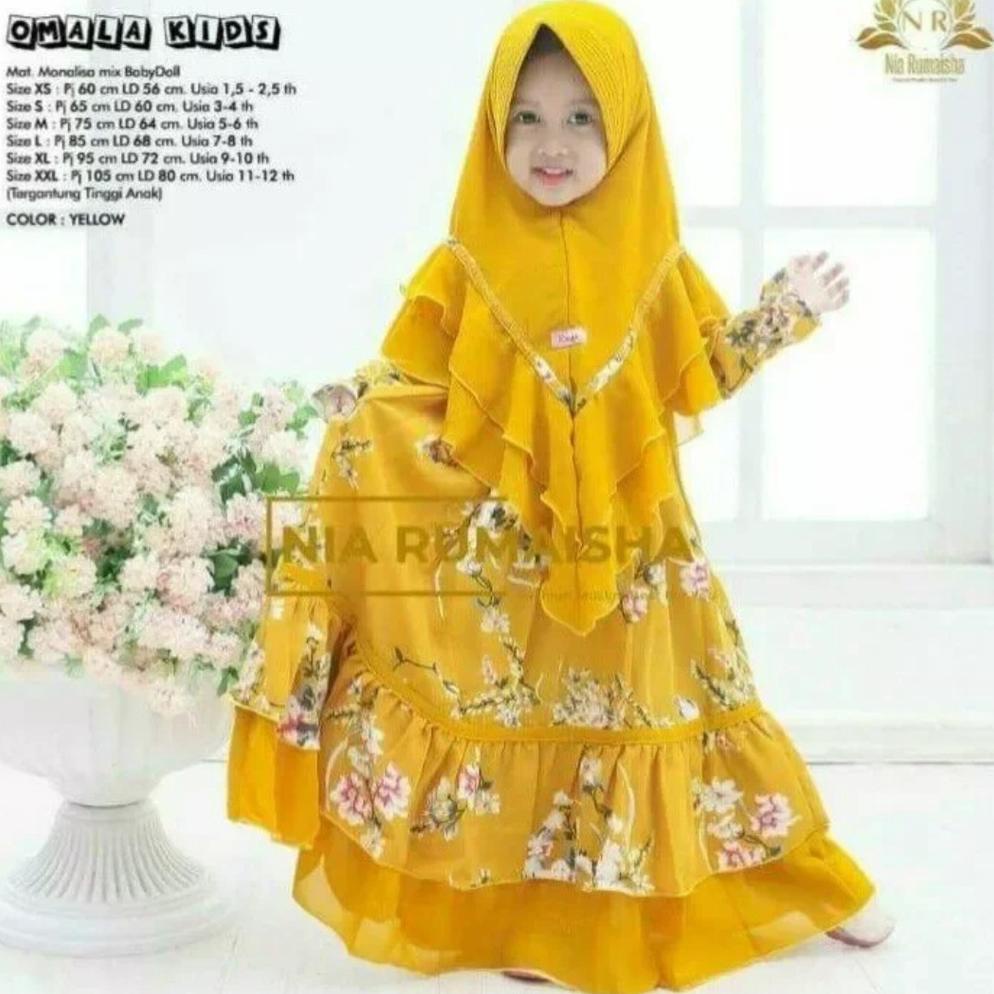 [KON.22Oc22ᶻ] GAMIS sakura set hijab ANAK PEREMPUAN TANGGUNGKEKINIAN 2021 /  GAMIS JANDA BOLONG SET 