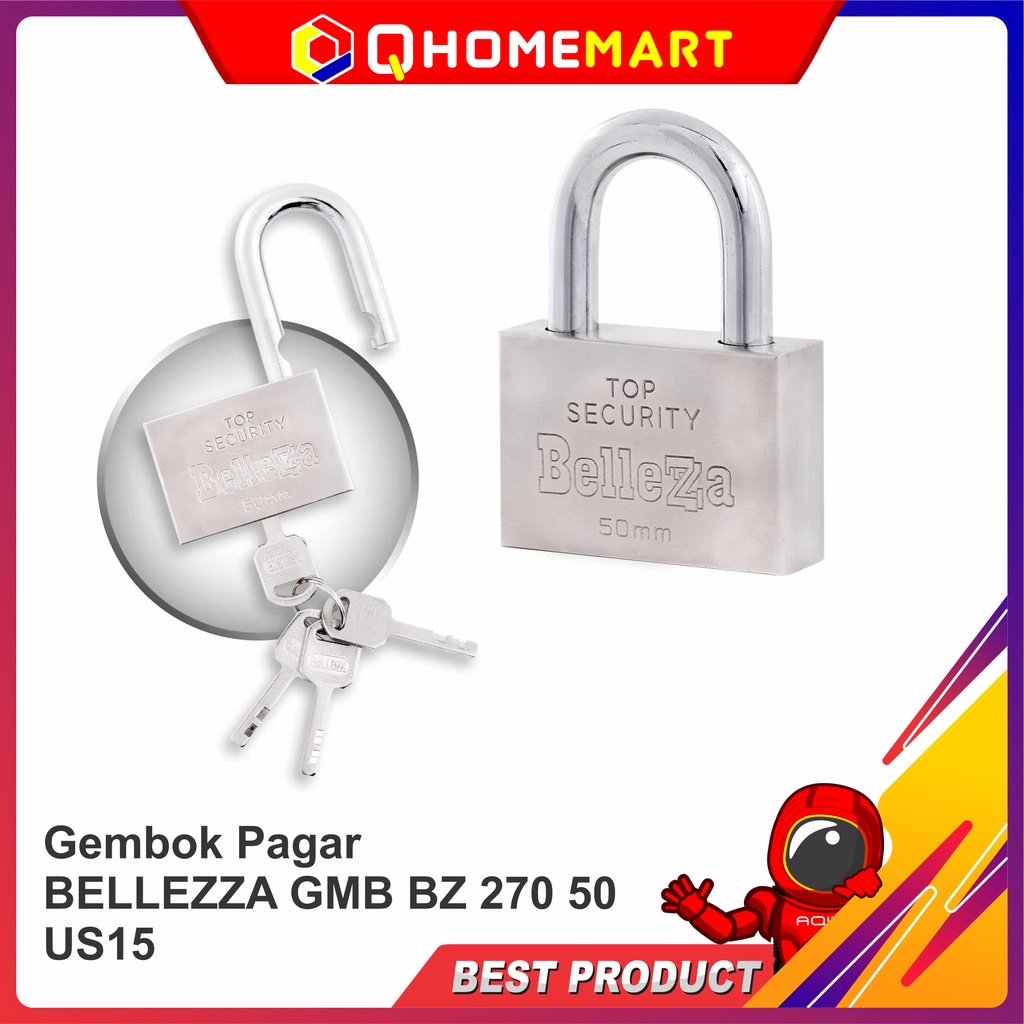 Gembok Pagar BELLEZZA GMB BZ 270 50 US15