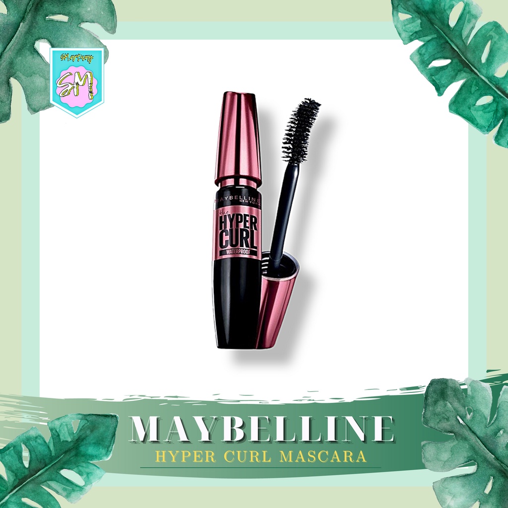 MAYBELLINE Volum Express Hypercurl Mascara | Maskara Waterproof Hyper Curl 5ml | Hitam Black