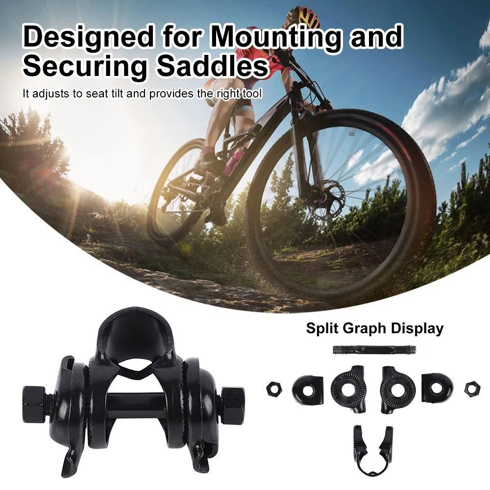 R-FLOWER Klip Dudukan Bantalan Sadel Tahan Lama Memperbaiki Alat Bersepeda Aksesoris Sepeda Seatpost Clamp