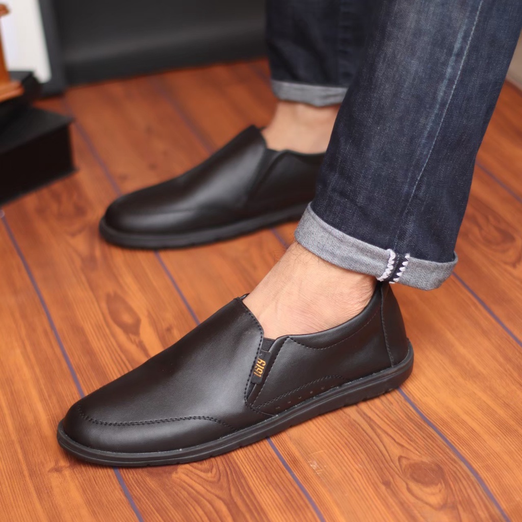 BURAY X SEPATU SLIP ON PRIA LOAFER DEWASA ARARMOR KULIT SINTETIS PREMIUM CASUAL FORMAL SLIP ON PRIA KERJA KANTOR GURU PNS PESTA RESMI NYAMAN || SLIP ON PRIA PANSUS BERKUALITAS 2021