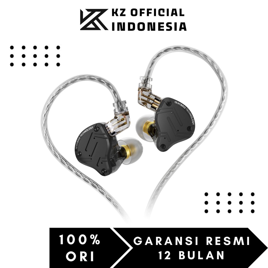 KZ ZS10 Pro X Metal Earphone with MIC - Garansi Resmi