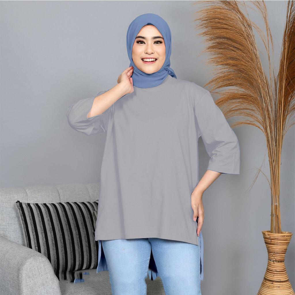 FC - TUNIK OVERSIZE WANITA POLOS TERBARU