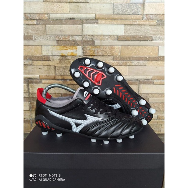 Sepatu bola mizuno morelia neo3 black red fg-sepatu bola mizuno-sepatu bola-soccer