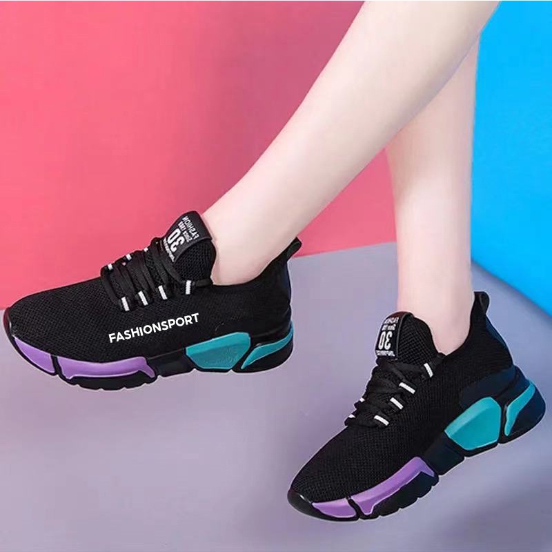 Sepatu Sneakers Import Wanita Korean - W-3