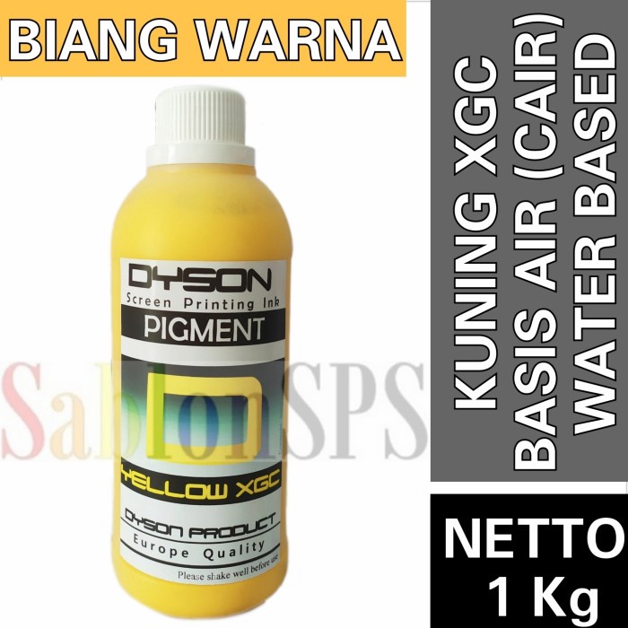 

Sale!!! Biang Warna Sablon Kuning Tua Xgc Pigment Yellow Sablon 1Kg Murah
