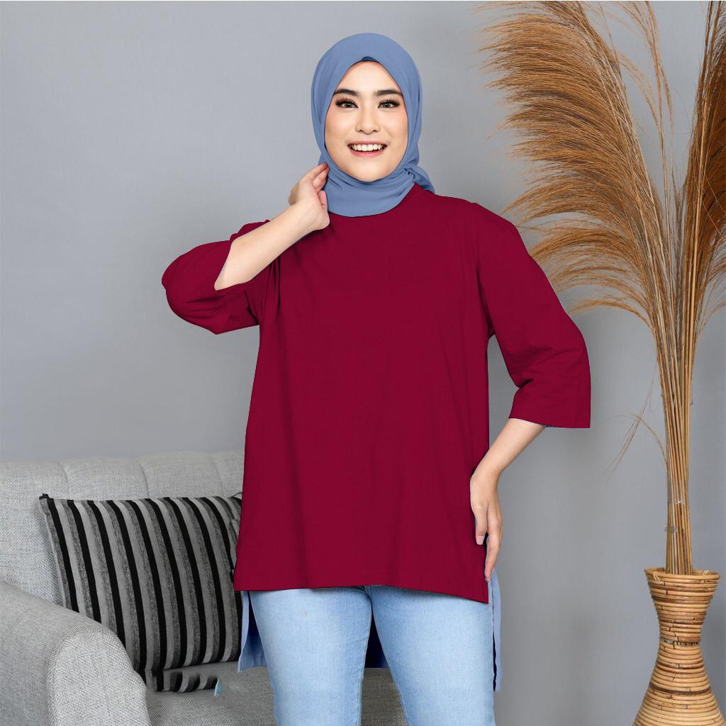 FC - TUNIK OVERSIZE WANITA POLOS TERBARU