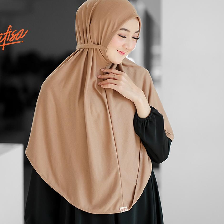TN.18Oc22ѕ ▫ Nafisa Hijab At Home Premium - Kerudung Instan Kaos Tali Kekinian Part 1