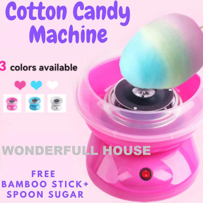 Mesin Gulali Cotton Candy Maker Machine Alat Pembuat Arum Manis Kapas Termurah