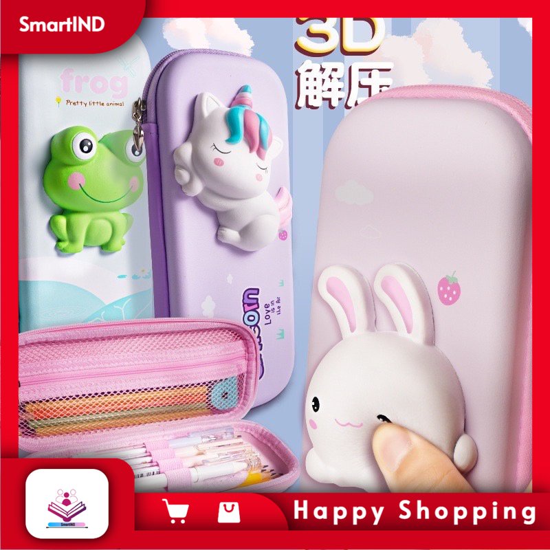 

Tempat Pensil Kotak Pensil 3D Squishy Hardcase Waterproof