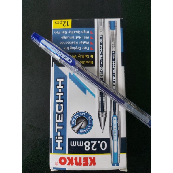 

Bolpen Hi-Tech-H 0.28 Blue/Biru ecer dan grosir