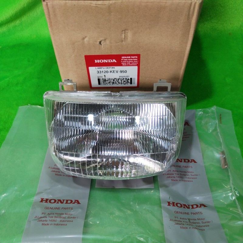 mika lampu depan replektor Honda Supra x100 mika lampu depan Supra x 100