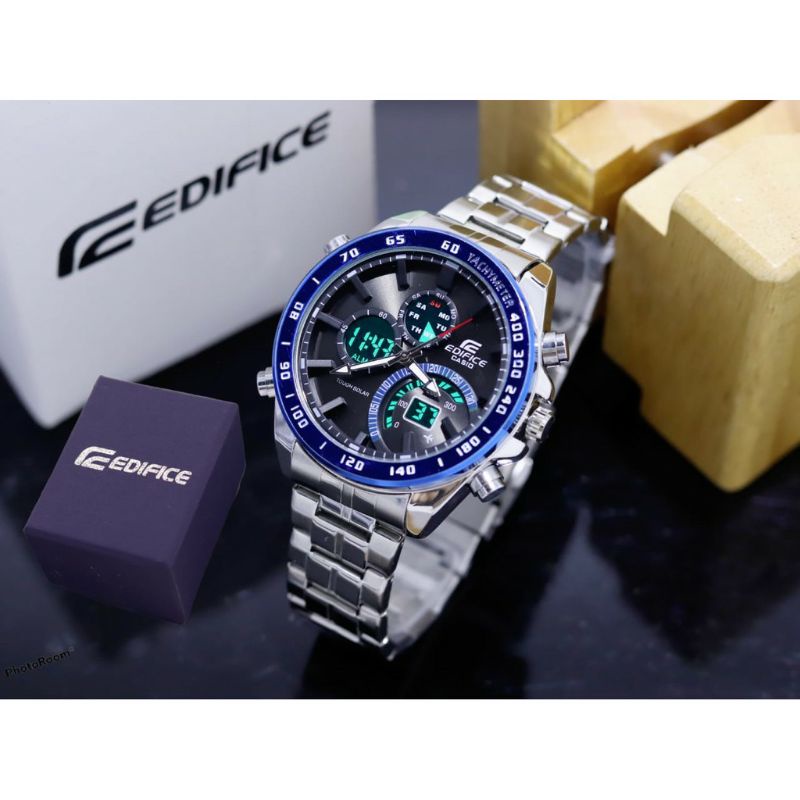 Edfice Casio Jam Tangan Pria Rantai Stenliss Steel Terlaris Pria Bisa COD