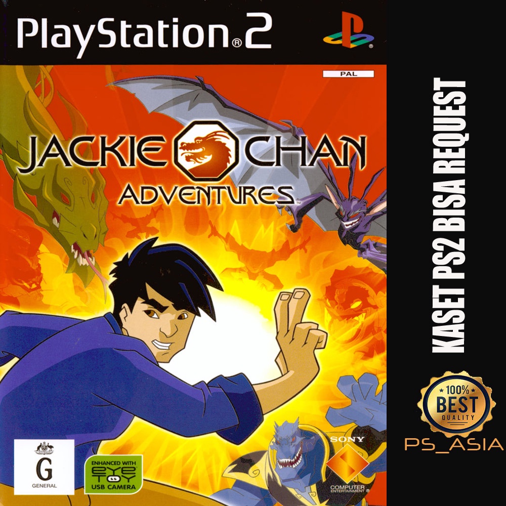 Kaset PS 2 Jackie Chan Adventure