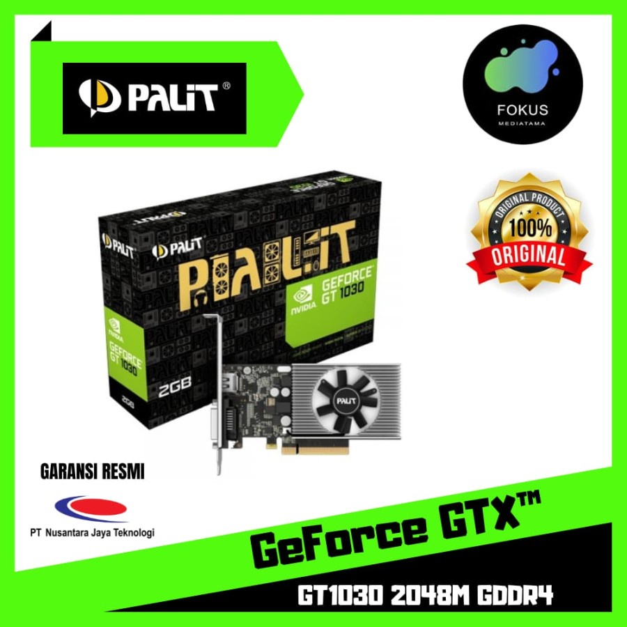 VGA Palit Geforce GT1030 2GB - GT 1030 2 GB GDDR4