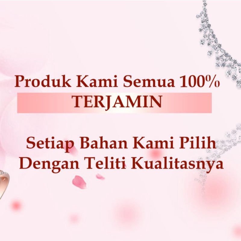 Gelang Titanium Wanita Anti Karat La Vienne - Catlana - Berlian nya Berkualitas Mewah Berkilau - Bisa COD