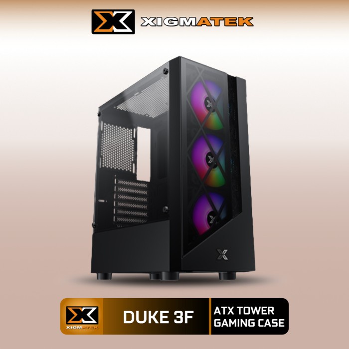 CASING XAGATEK DUKE 3F - FREE 3PCS FAN