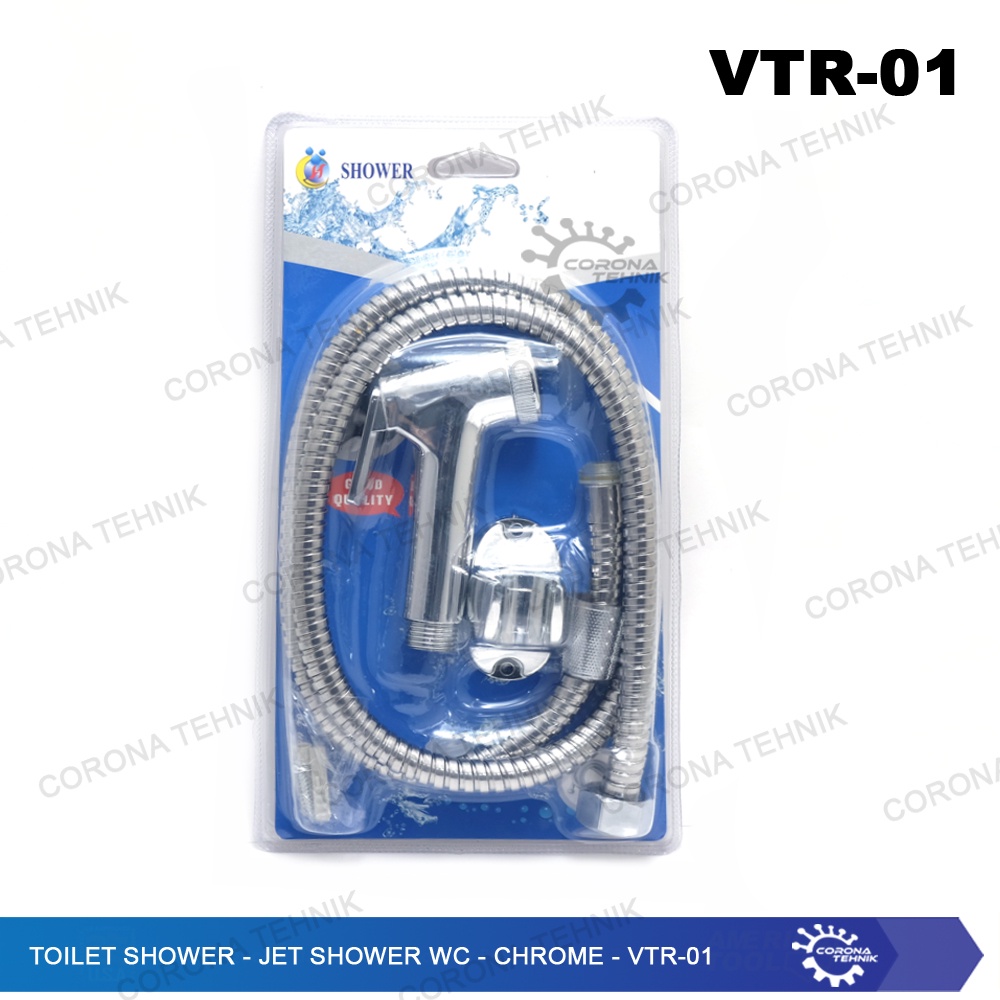 VTR-01 - Toilet Shower - Jet Shower WC - Chrome