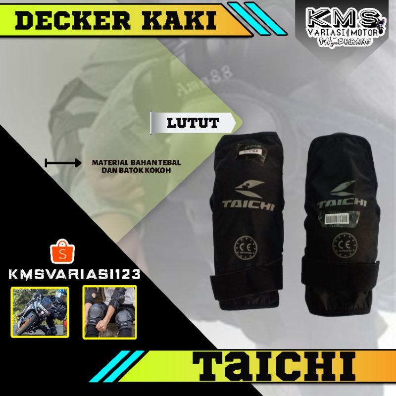 decker protecktor pelindung kaki touring edventure