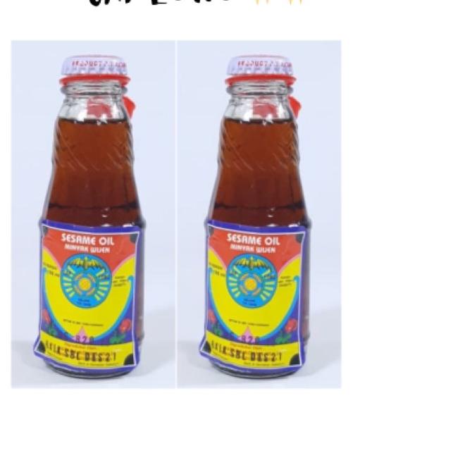 

BAYAR DITEMPAT✔️Minyak wijen sesame oil cap lowo 100ml|RA9