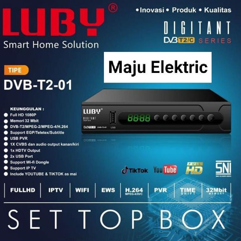 [KODE VW6HG] Set Top Box DVBT Matrix / Dongle Noise / Apple HD Digital Antena UHF DVB T2 Tv / Set To