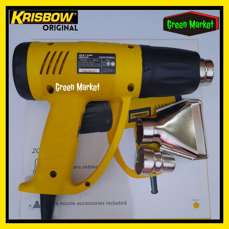 Krisbow Hot Gun 2000 watt || Heat Gun Krisbow 2000 watt