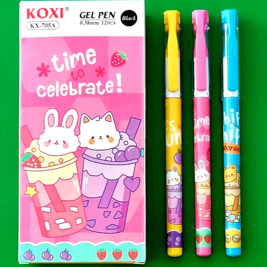 

Bolpen Gel Koxi KX-705A/ KX-705A Gel Pen