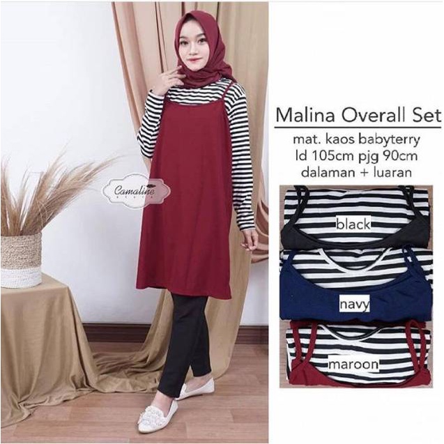 (SALE) MALINA SET OVERALL FASHION