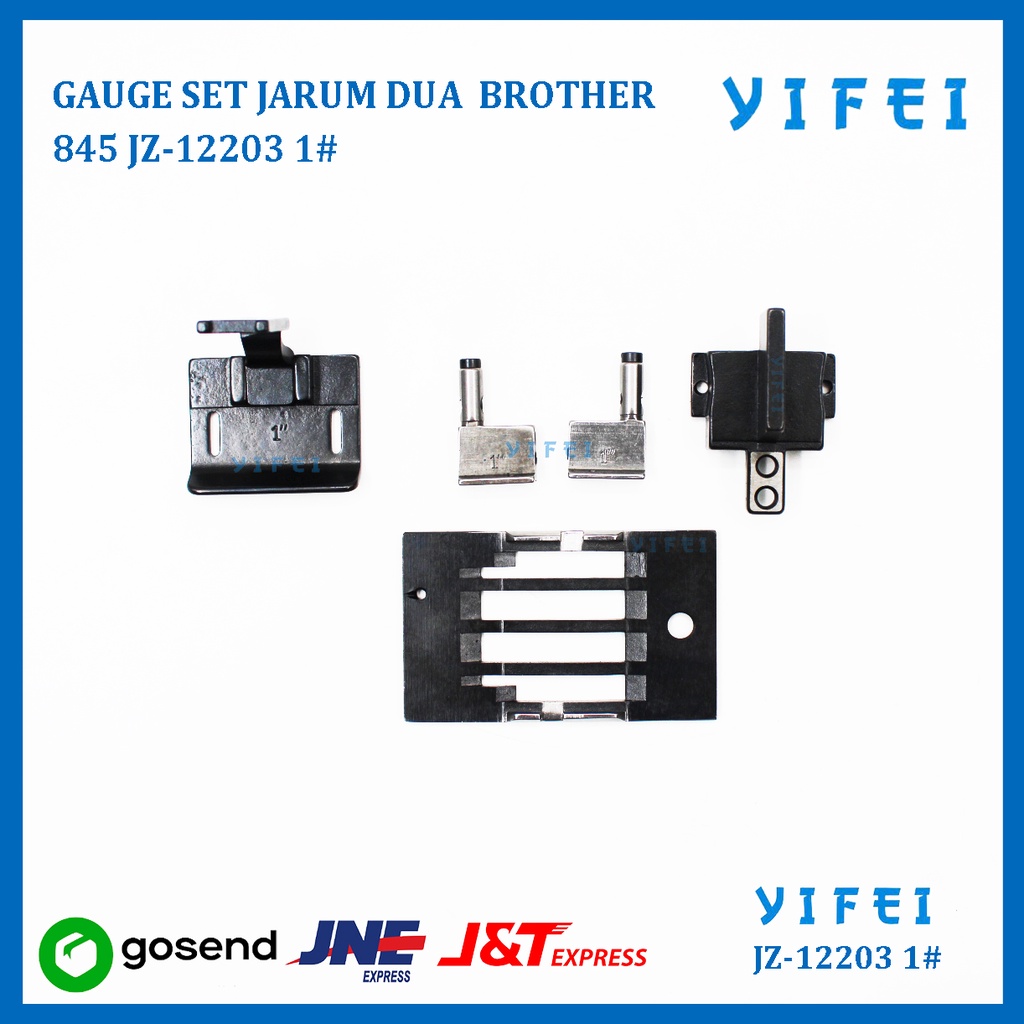 GAUGE SET JARUM DUA BROTHER 845 YIFEI-12203 1#