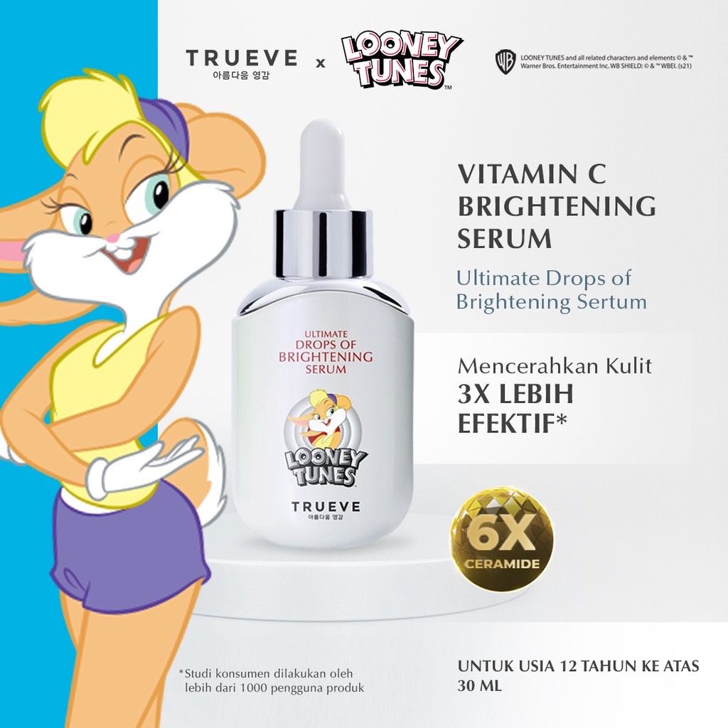 TRUEVE x Looney Tunes Ultimate Drops of Brightening Serum 30 ML